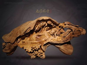 精品崖柏根雕作品 九蓮觀音 賞析