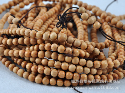 【廠家直銷 西藏崖柏批發 崖柏木6mm多圈108顆手串佛珠 油性足手鏈】價格,廠家,圖片,手鏈,仙游縣榜頭鎮聚緣軒佛珠店-