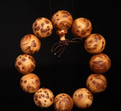 【廠家批發(fā)天然千年瘤疤崖柏佛珠手鏈 20mm滿瘤疤崖柏養(yǎng)生念珠】價(jià)格_廠家_圖片 -
