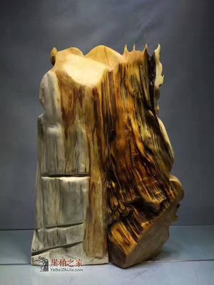 崖柏陳化老料根雕《觀音》 莊嚴(yán)肅靜，修身養(yǎng)心