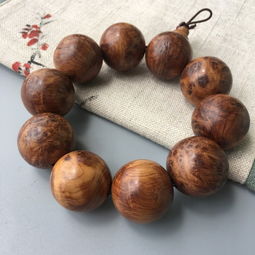 收藏級四川陳化料崖柏手串 時光凝練的自然瑰寶